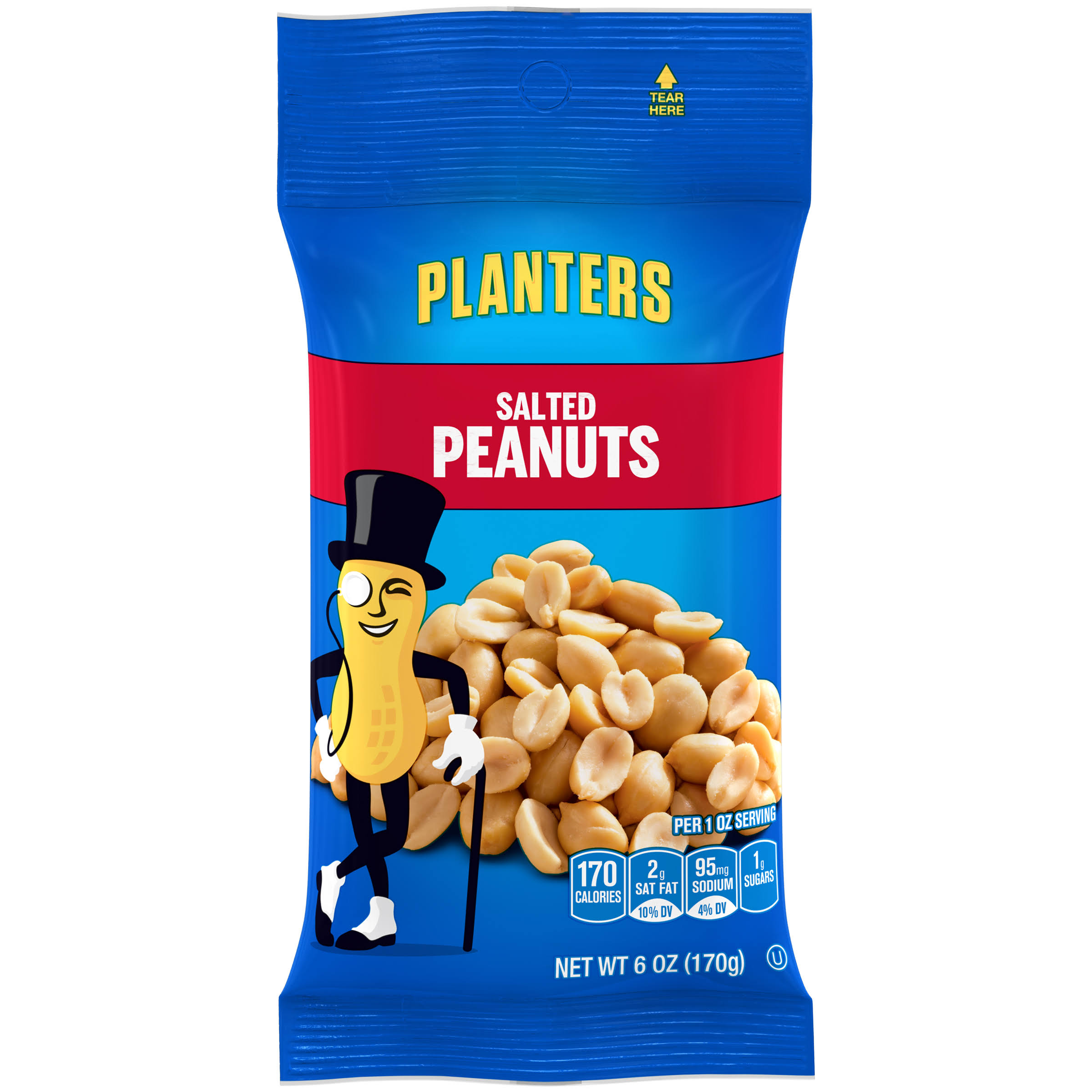 Planters Salted Peanuts - 6oz