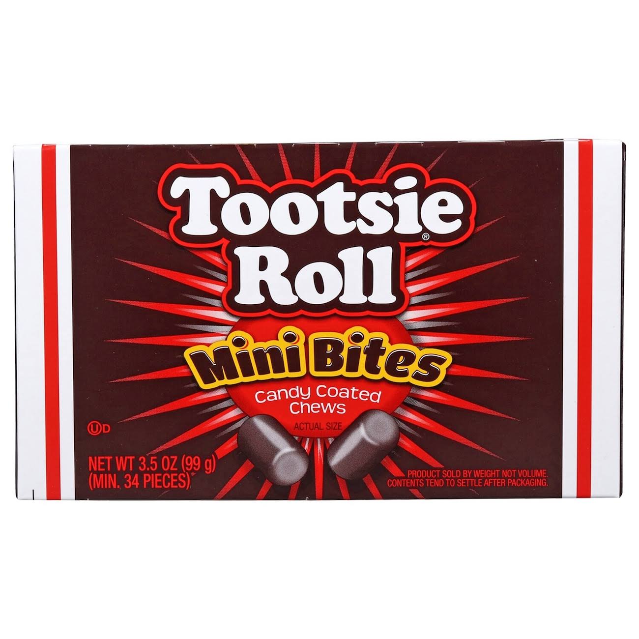 Tootsie Roll Mini Bites (99g) Theatre Box