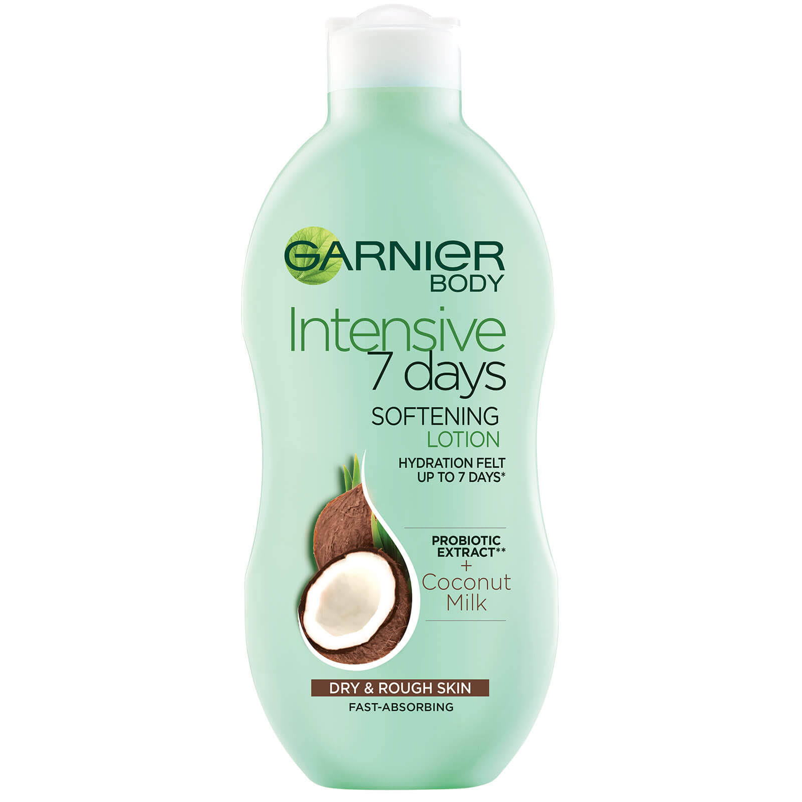 Garnier Intensive 7 Days Coconut Milk Body Lotion Dry Rough Skin 400ml