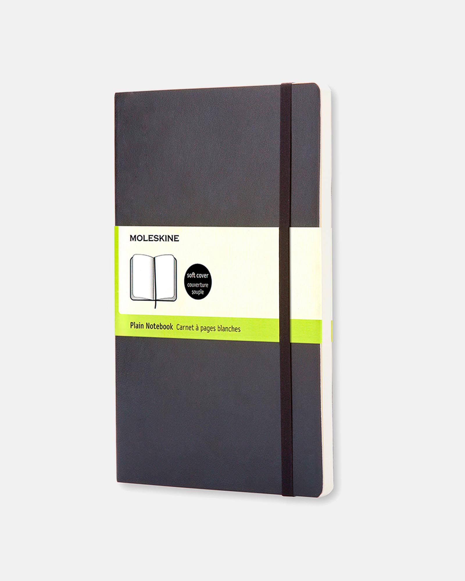 Moleskine Soft Cover Large Plain Notebook