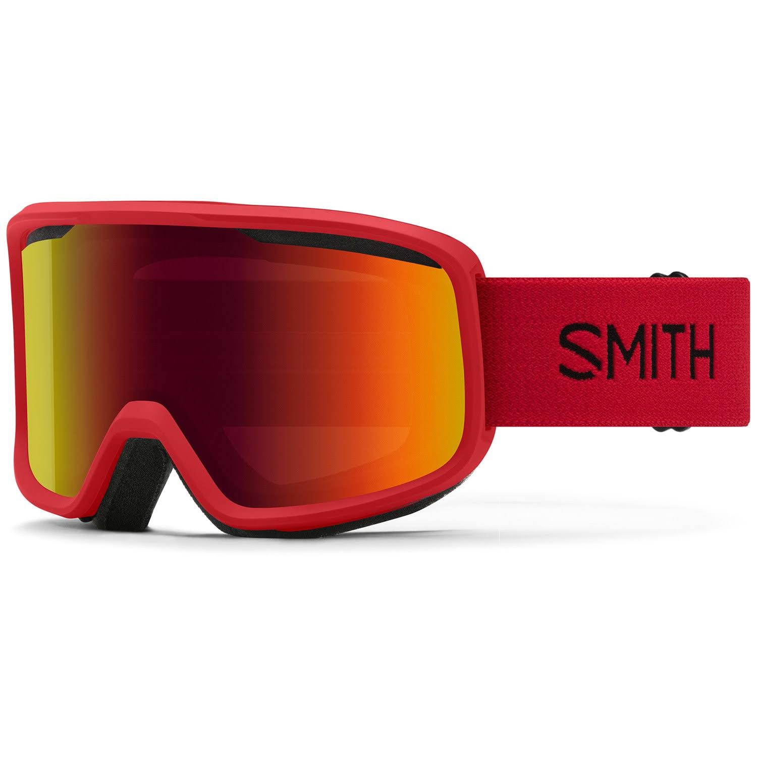 Smith Frontier Snow Goggles Lava / Red Sol-X Mirror
