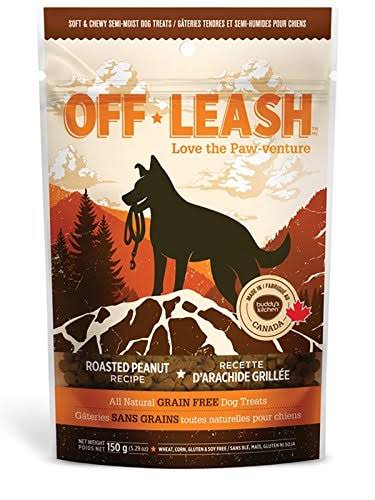 Off Leash Mini Trainers Roasted Peanut Dog Treats [400g]