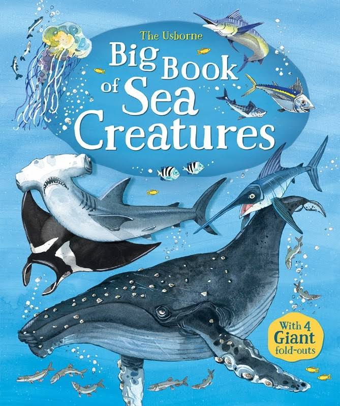 The Usborne Big Book of Sea Creatures - Minna Lacey, Fabiano Fiorin