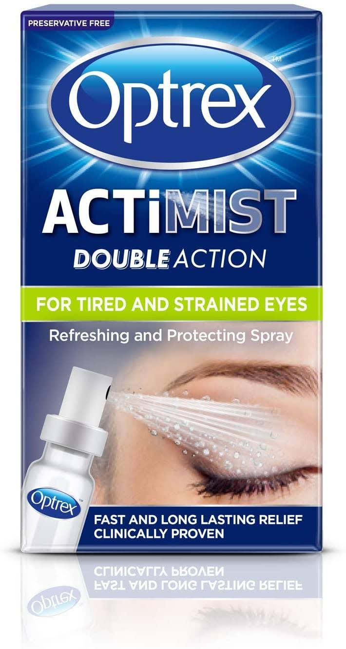 Optrex Eye Spray ActiMist for Tired & Strained Eyes 10ml