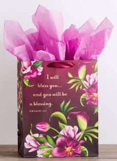 Gift Bag-Specialty-I Will Bless You-Genesis 12:2-Large