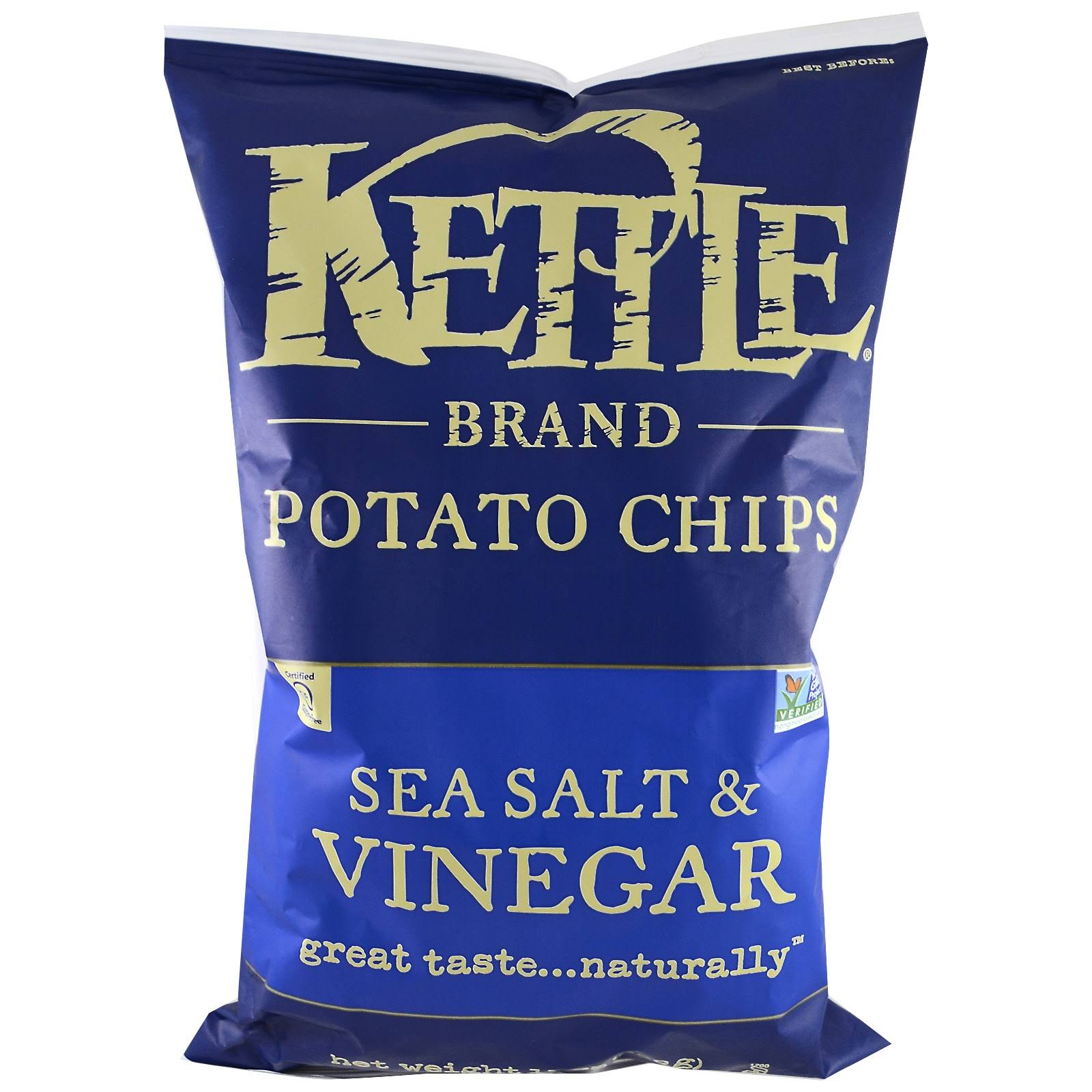 Kettle Brand Potato Chips - Sea Salt and Vinegar, 13oz