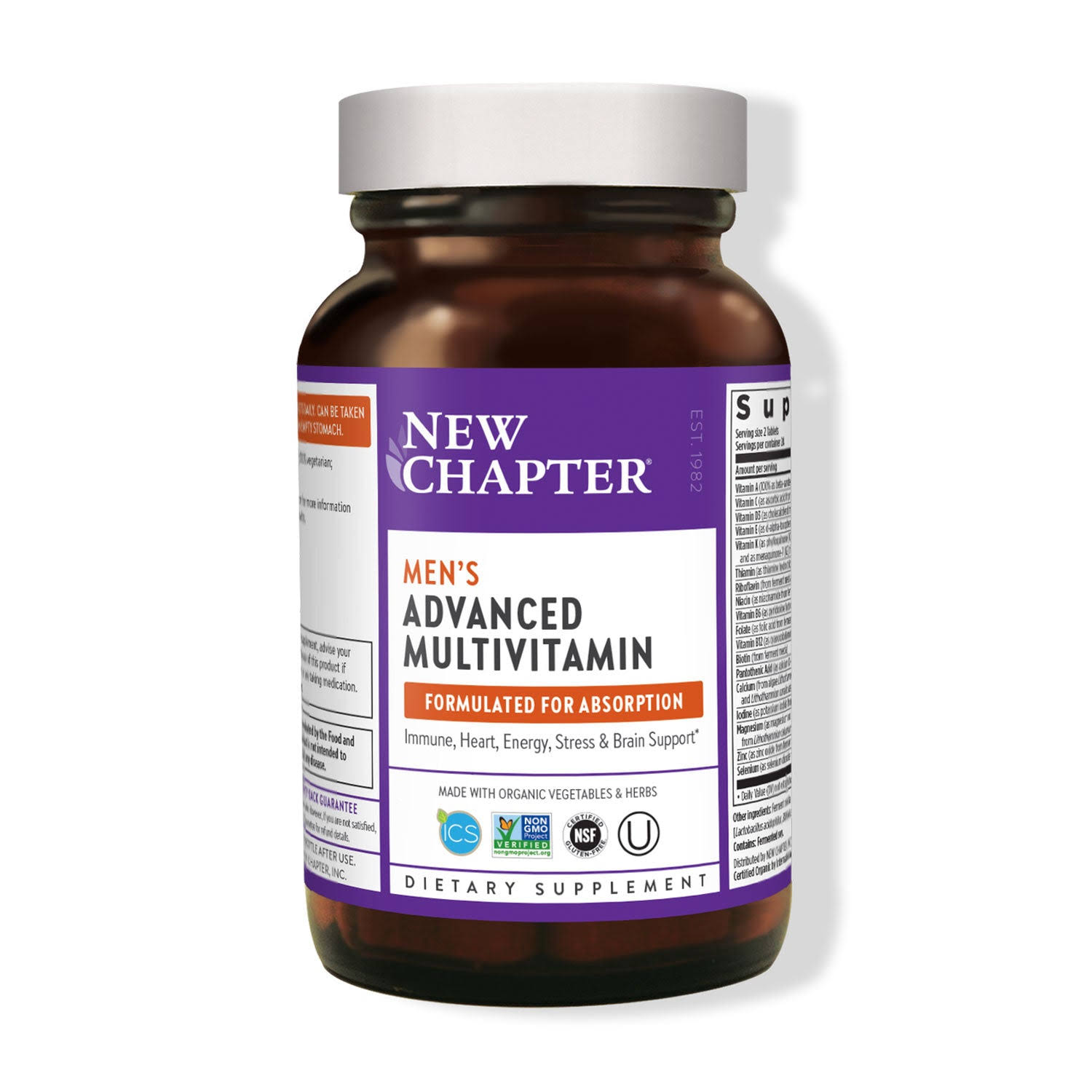 New Chapter Every Man Multivitamin - 72 Count