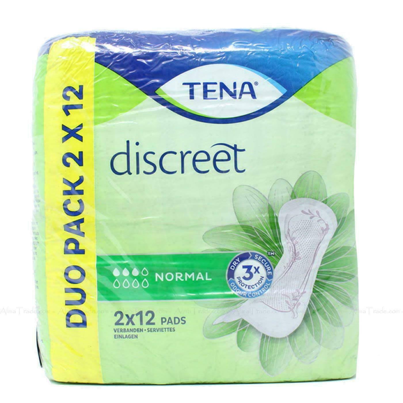 Tena Lady Discreet Normal Pads - 24pk
