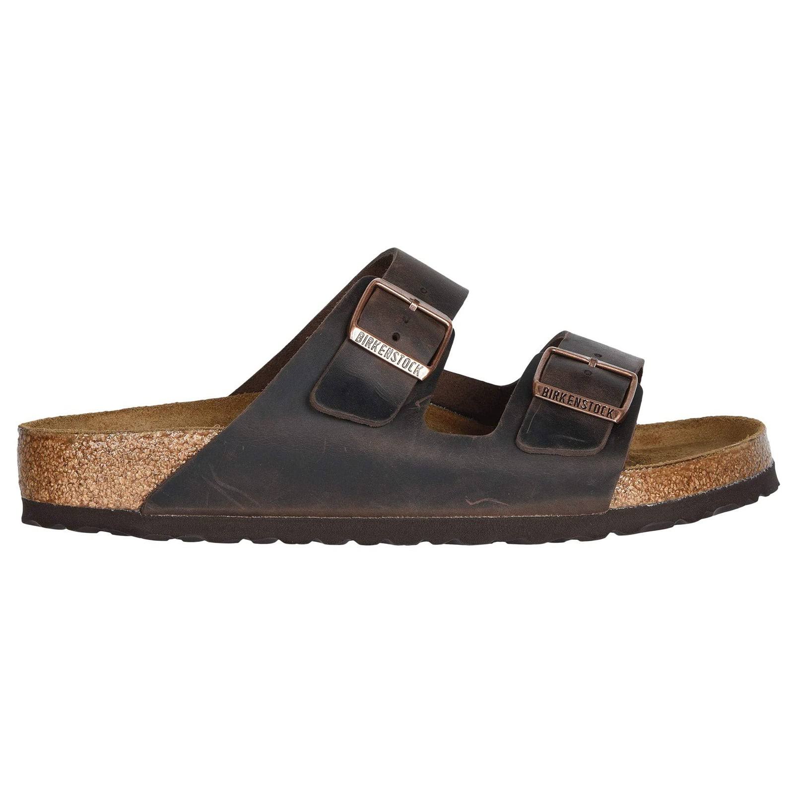 Birkenstock Arizona Soft Footbed Sandals - Habana Oiled Leather, Size 6 US