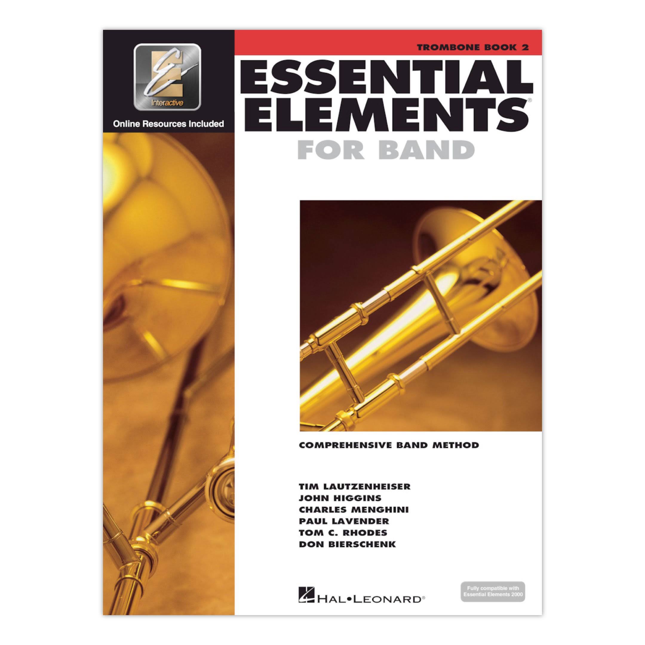 Hal Leonard Essential Elements For Band Music Book - Trombone, Book 2, Alfred Publishing