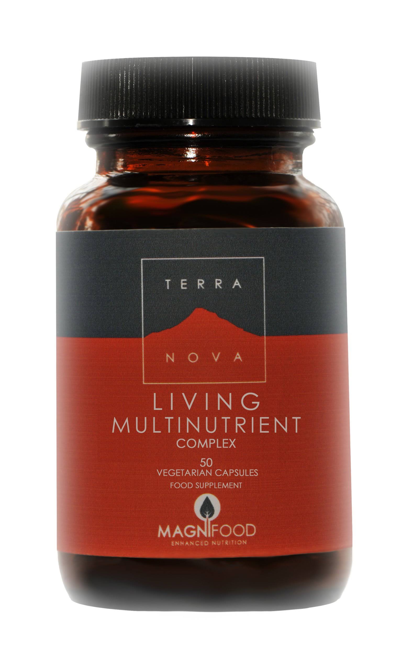 TerraNova Living Multinutrient Complex - 50 Vegicaps