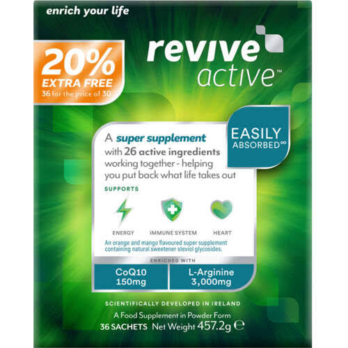 Revive Active 20% Extra Free - 36 Sachets