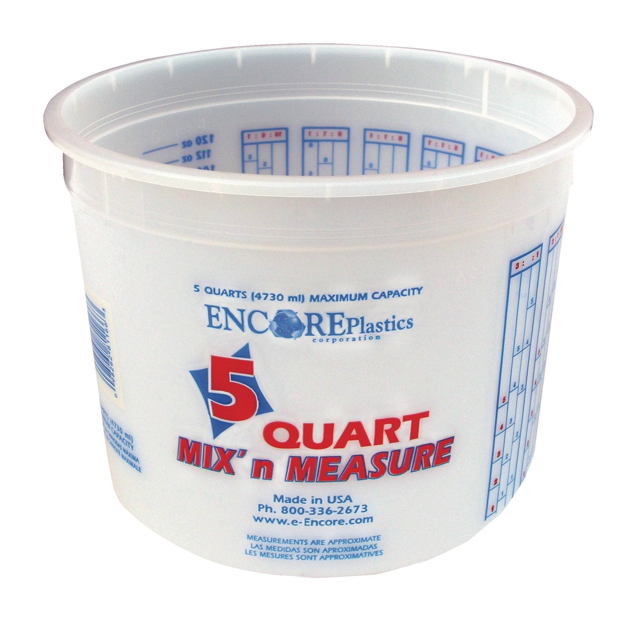 Encore 5 Quart Mix N' Measure Container