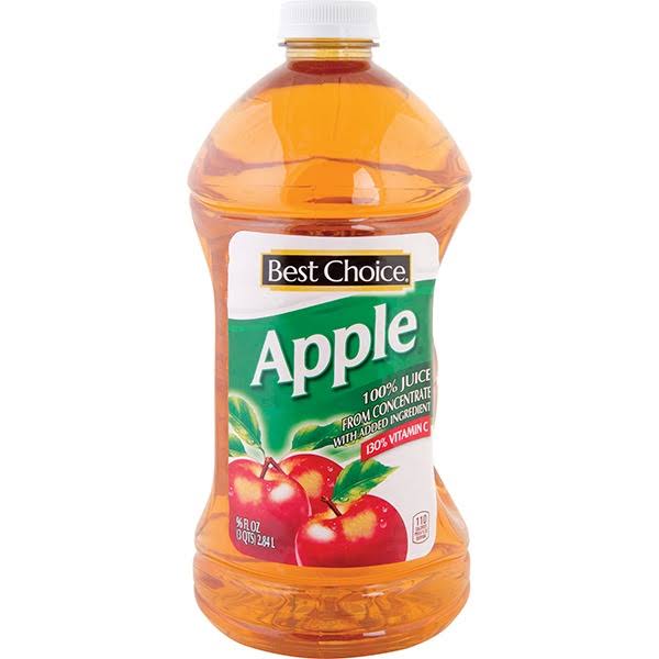Best Choice Apple Juice - 96 fl oz
