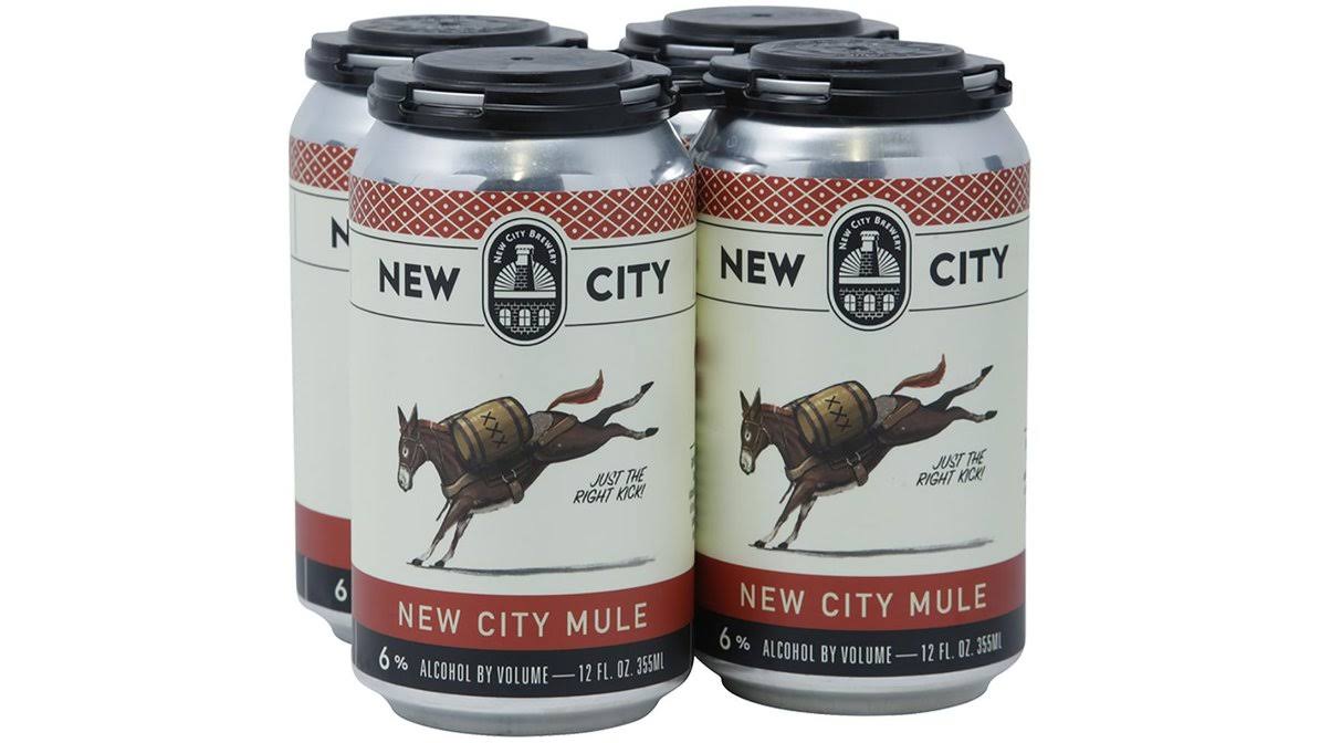 New City Mule Can (12 oz x 4 ct)
