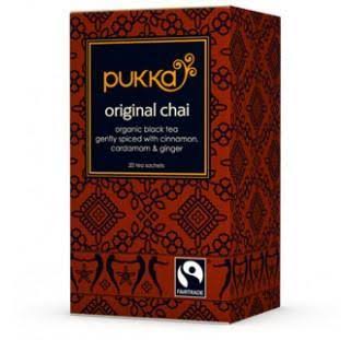 Pukka Original Chai: Original Chai Tea 20 Infusion Bags (Cinnamon)