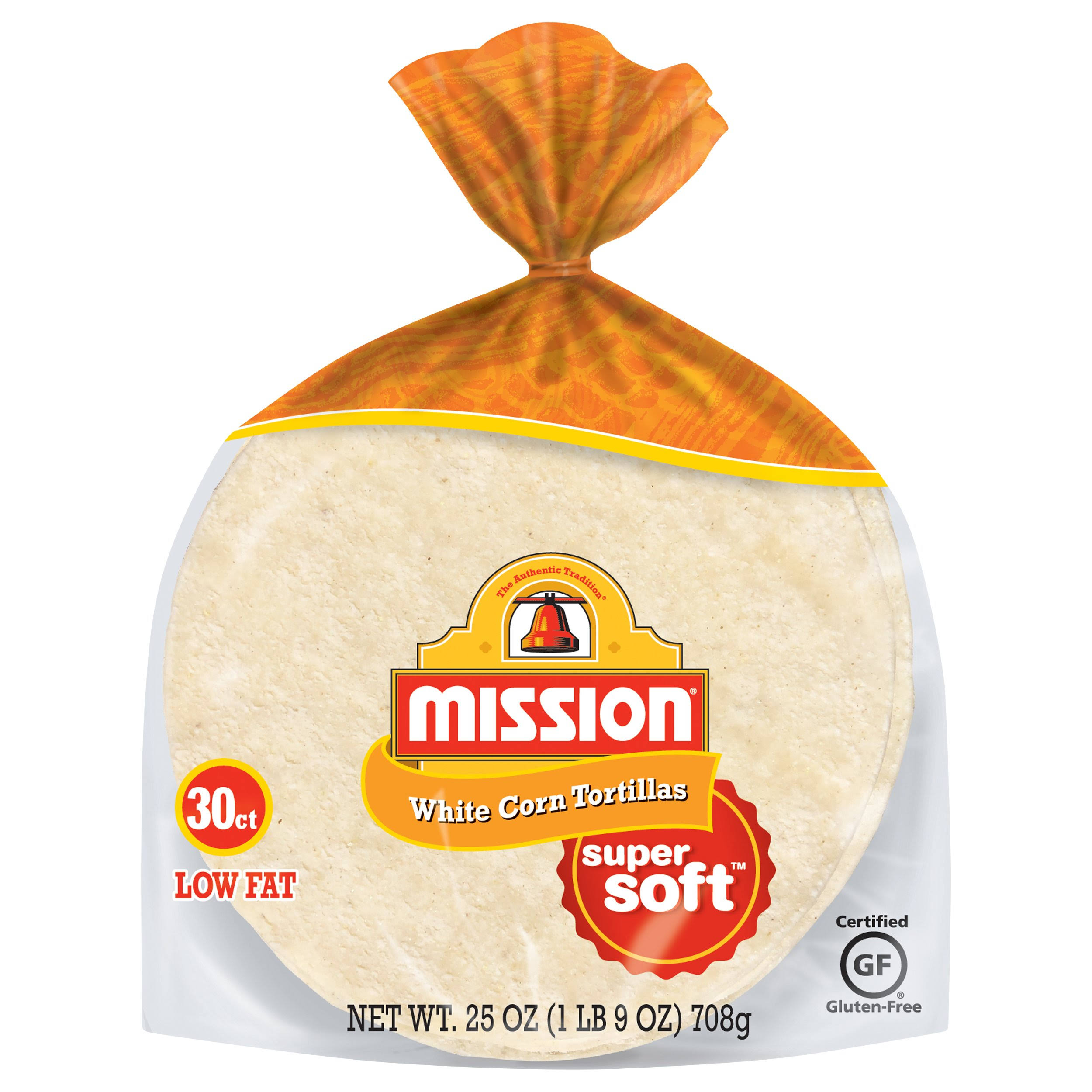 Mission White Corn Tortilla - 25oz, 30ct