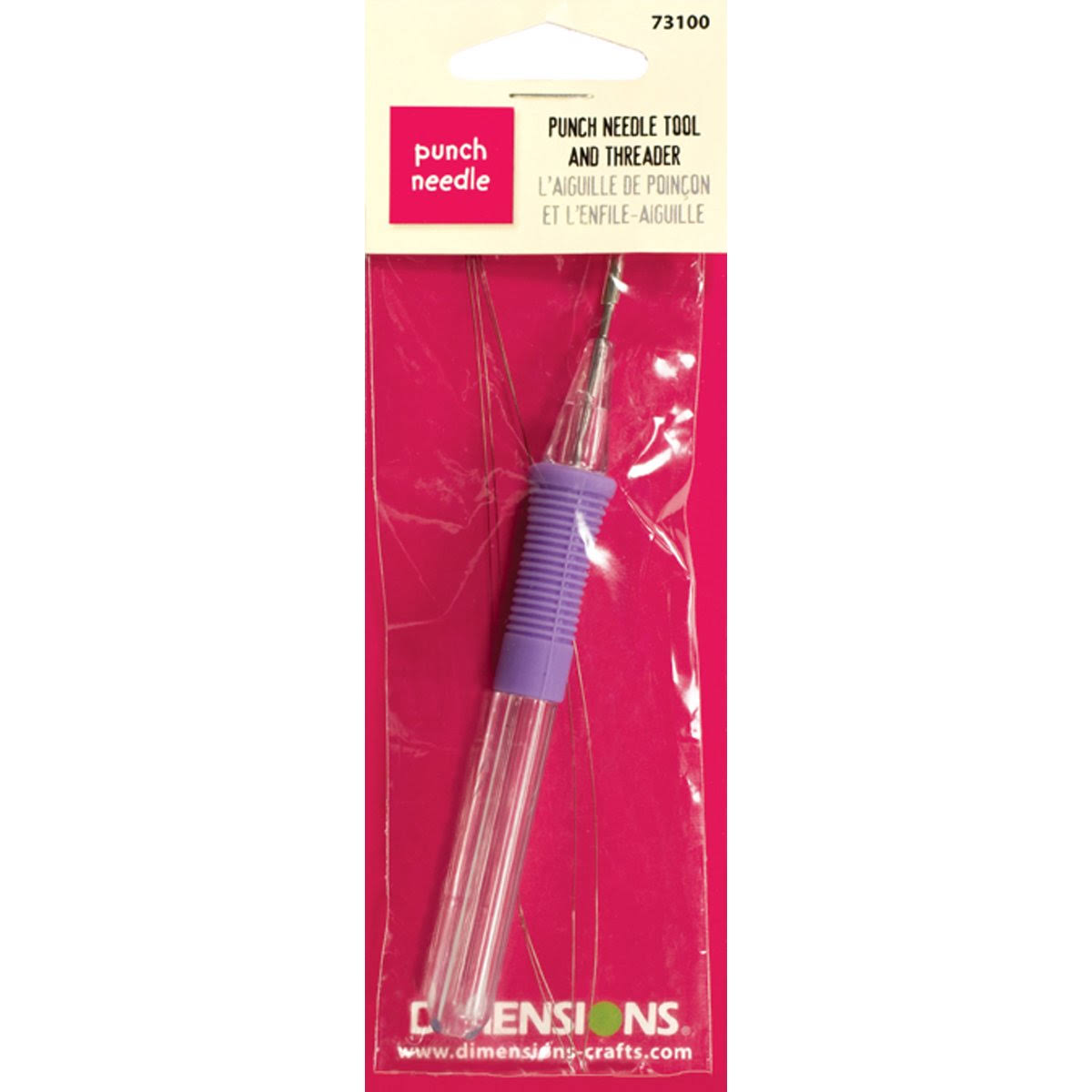 Dimensions Punch Needle Tool and Threader - 5"