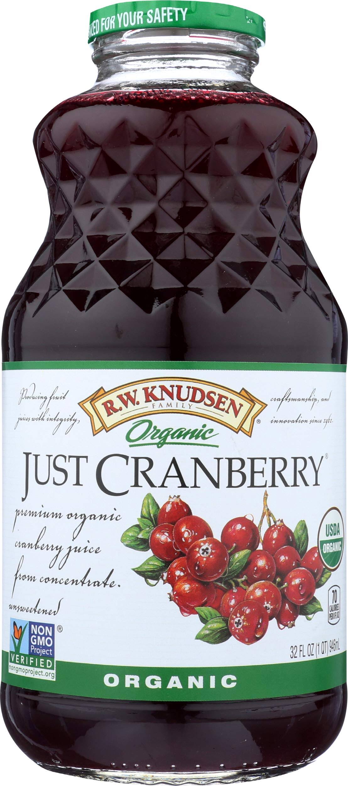 Knudsen Organic Juice - 32oz, Just Cranberry