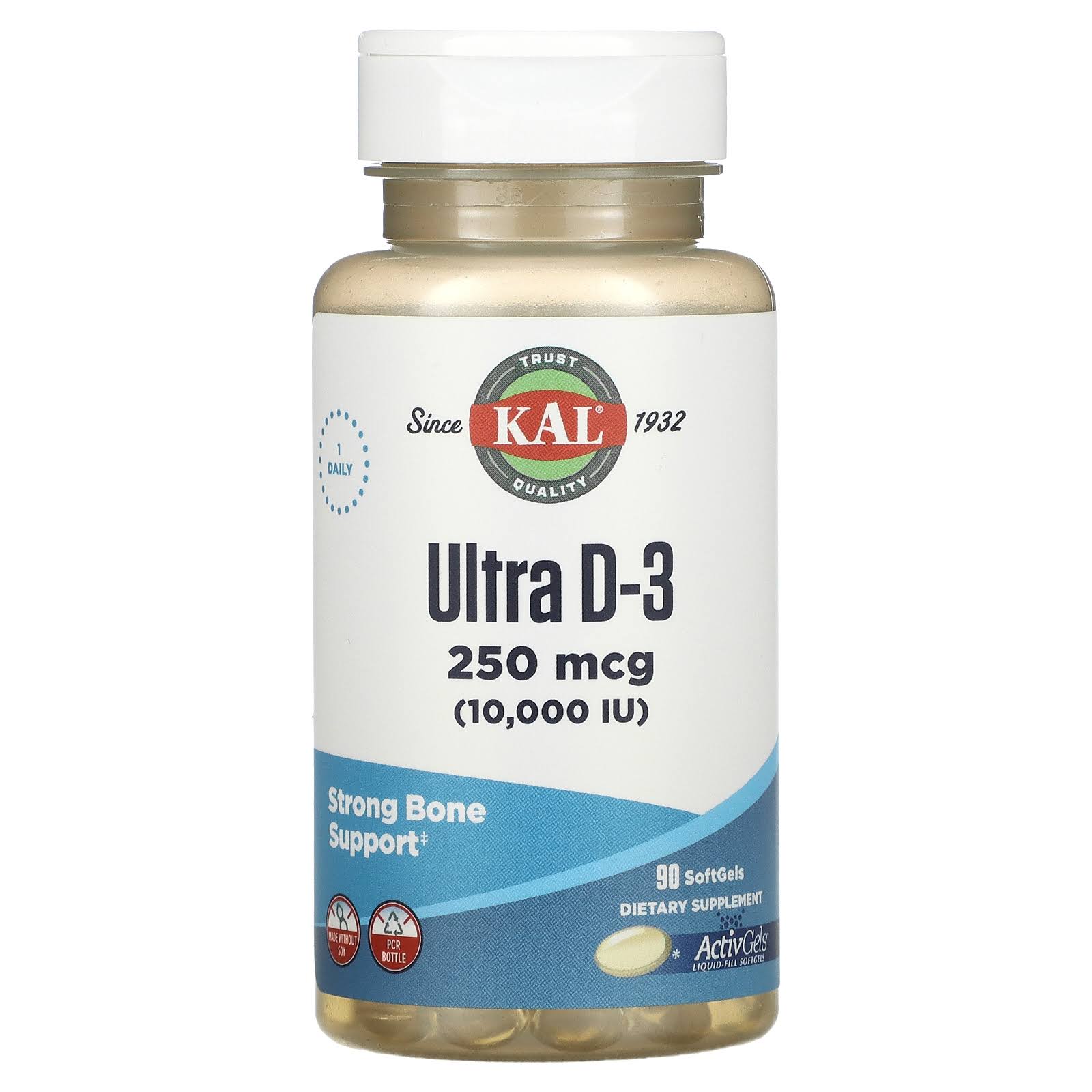 Kal Ultra D3 Supplement - 10000iu, 90ct