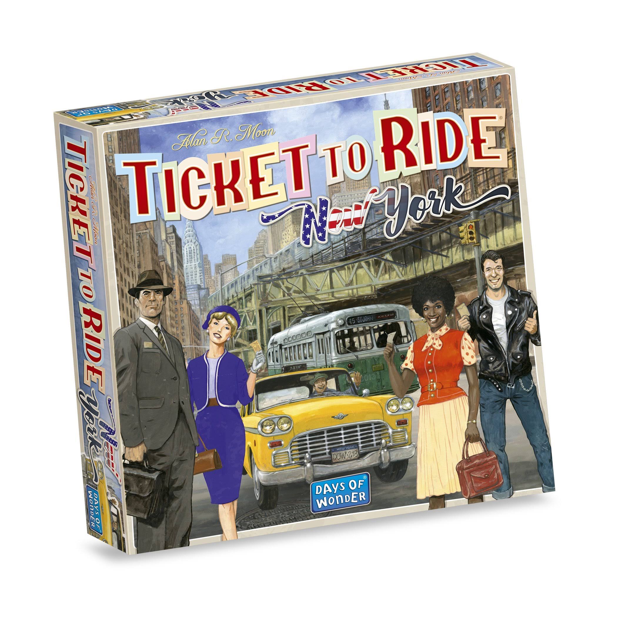 Ticket to Ride New York - Days of Wonder - Board Game