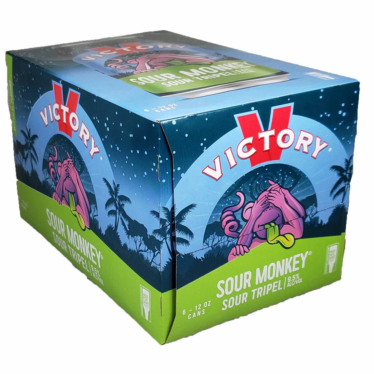Victory Beer, Sour Monkey - 6 pack, 12 oz cans