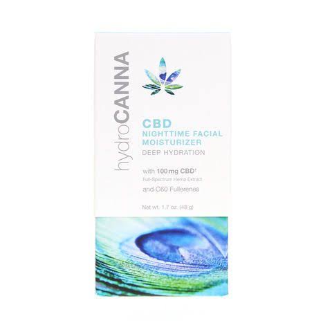 Irwin Naturals Hydro Canna Deep Hydration Night Time Facial Moisturizer - 1.7 Ounces - GreenAcres - OKC - Delivered by Mercato