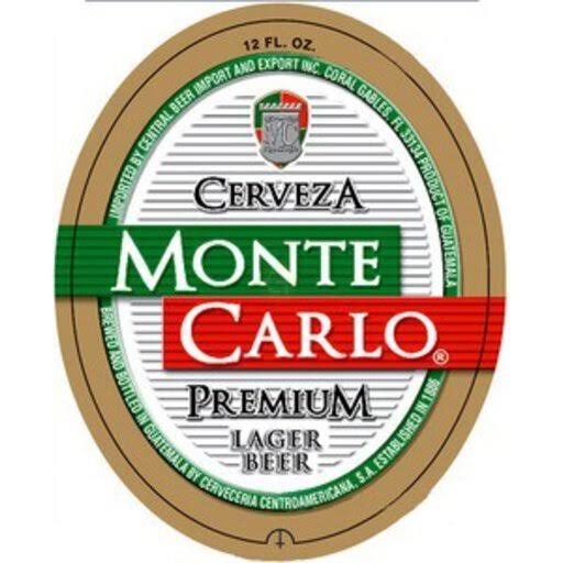 Monte Carlo - Premium Lager (12 Pack cans)