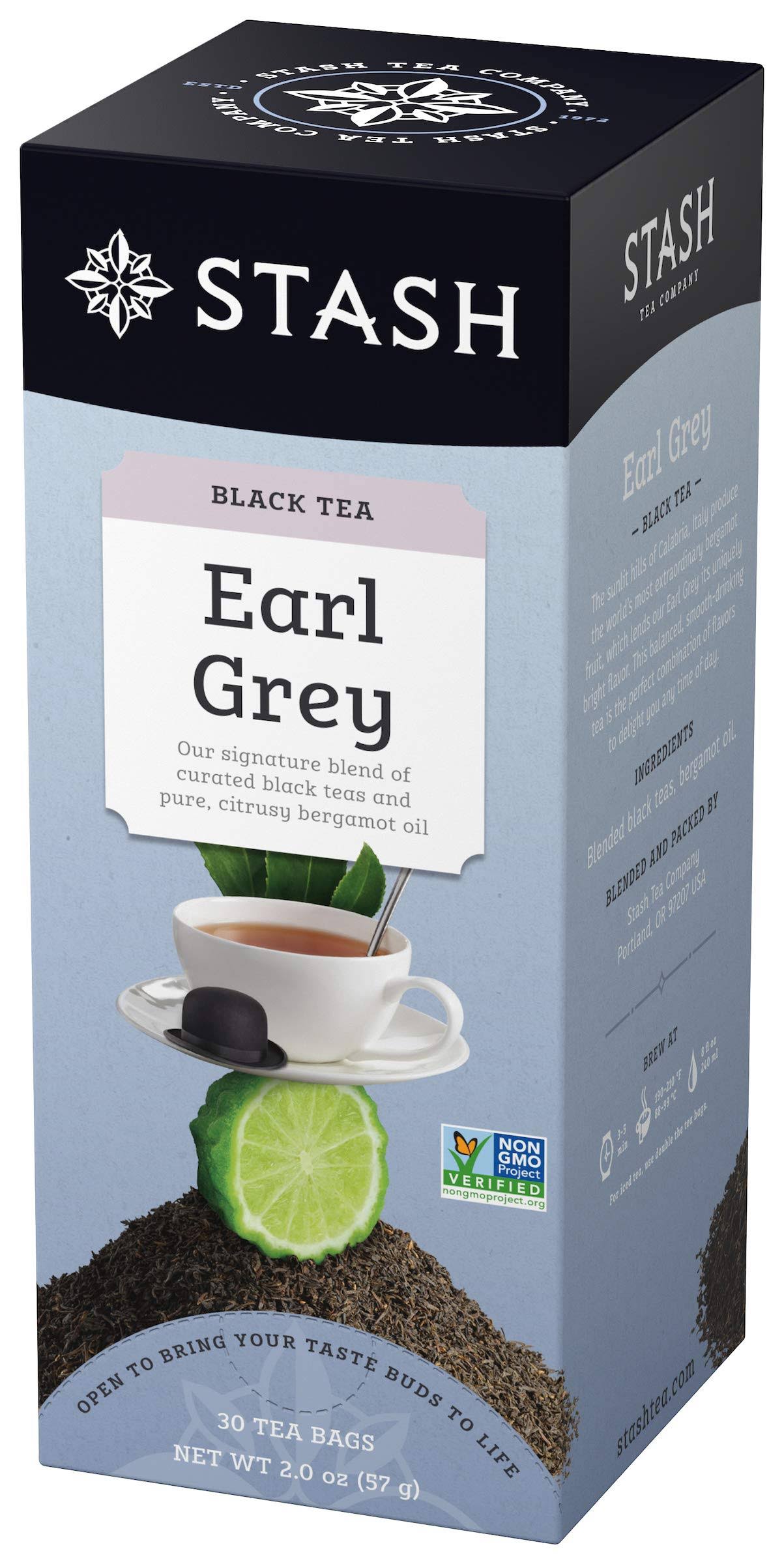 Stash Tea Earl Grey Black Tea - 30ct