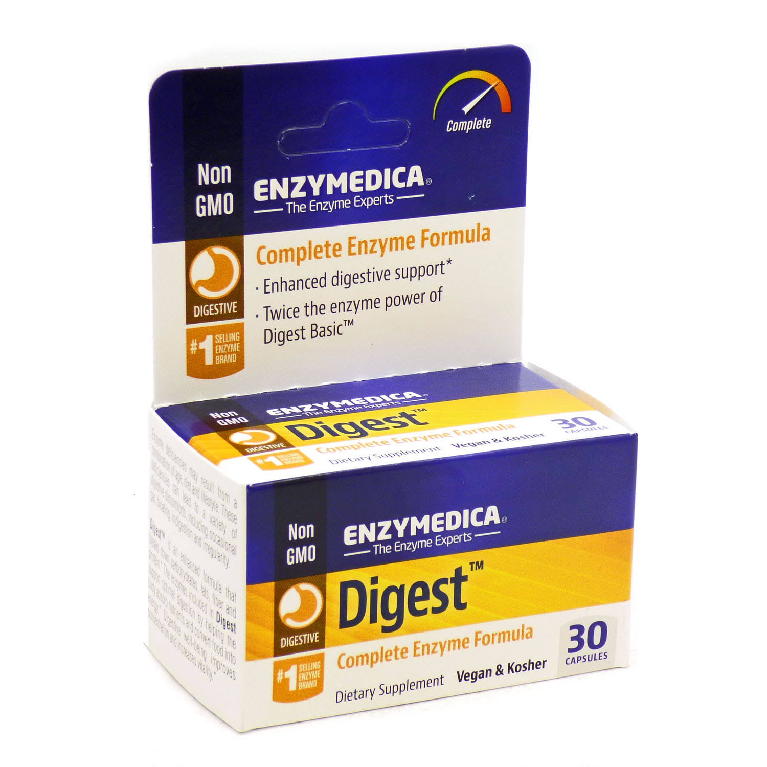 Enzymedica Digest Capsules Dietary Supplement - 30 Capsules