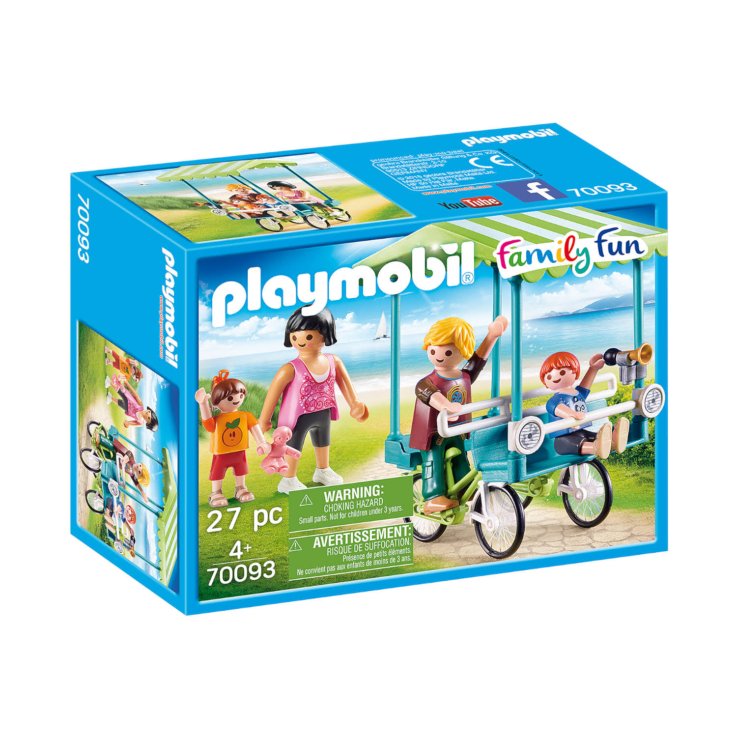 Playmobil - 70093 | Family Fun: Family Bicycle