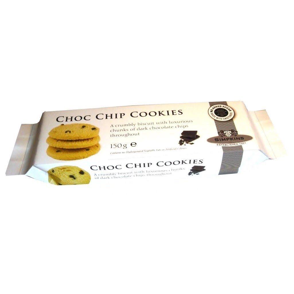 Simpkin's Sugar Free Chocolate Chip Cookies - 150g