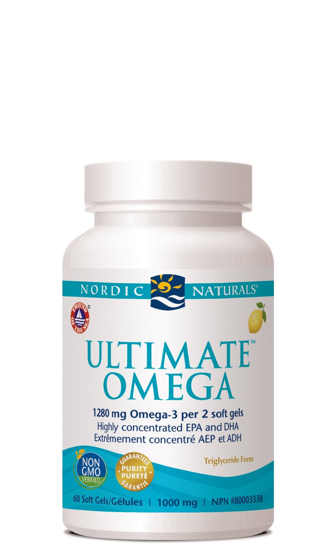 Nordic Naturals Ultimate Omega Dietary Supplement - 120ct