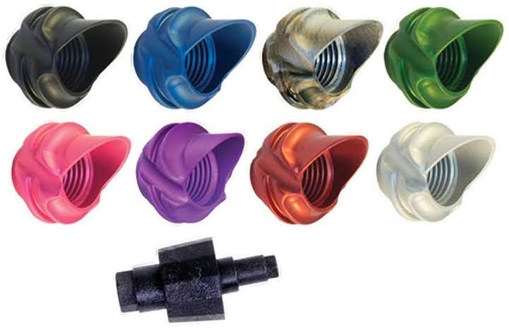 Specialty Archery 1/4" Peep Housing Hooded 37° (Color: Blue) (32,67 EUR / Piece)