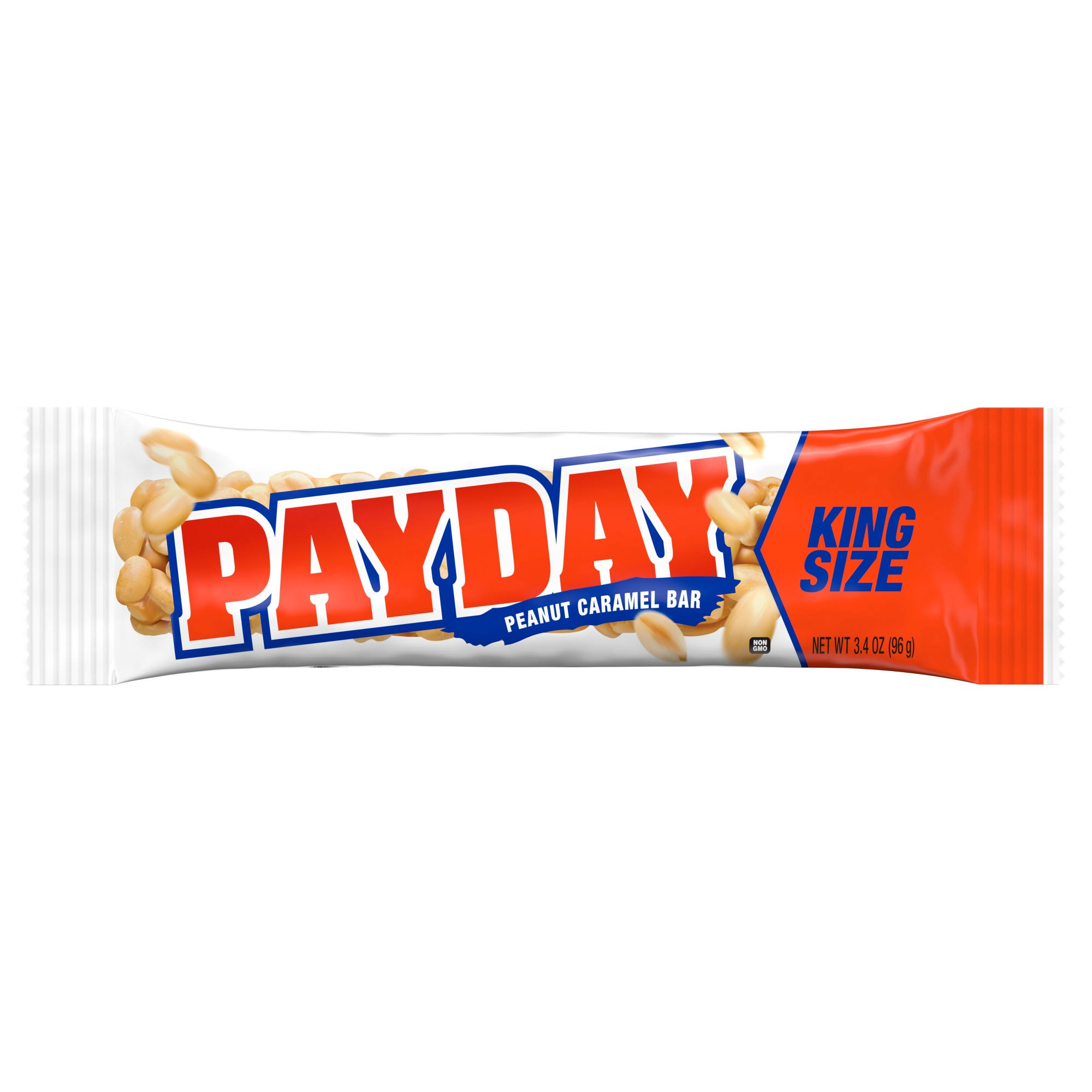 Payday Peanut Caramel Bar - King Size, 3.4oz