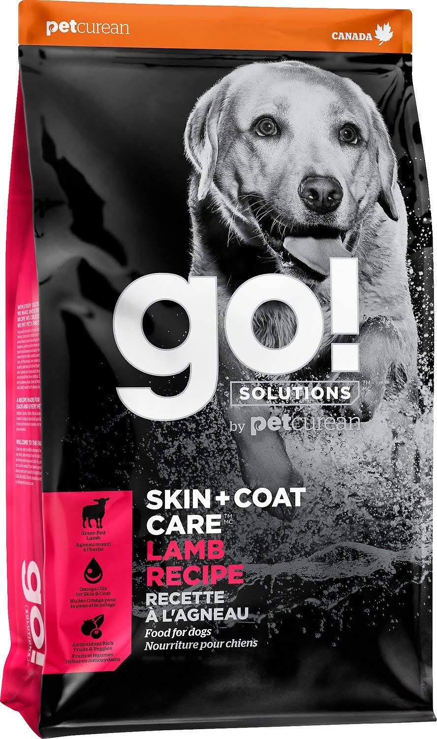 Go! Skin Plus Coat Dog Food - Lamb Meal Recipe, 1.5kg