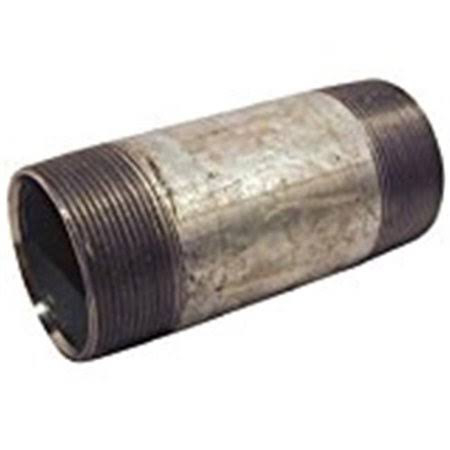 Southland 561060HN Galvanized Steel Nipple Pipe Fitting - 1/4" x 6"