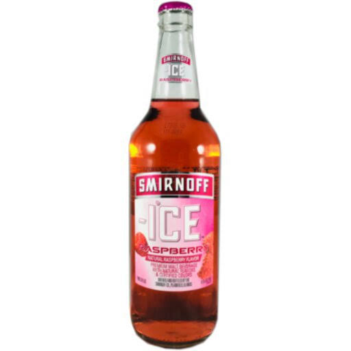 Smirnoff Ice Raspberry Burst Beer - 24 fl oz bottle