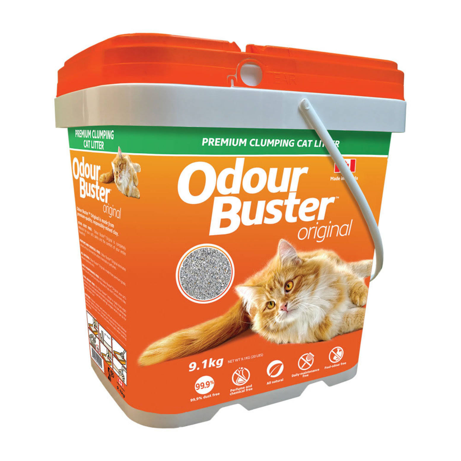 Odour Buster - Cat Litter Pail 9.1kg