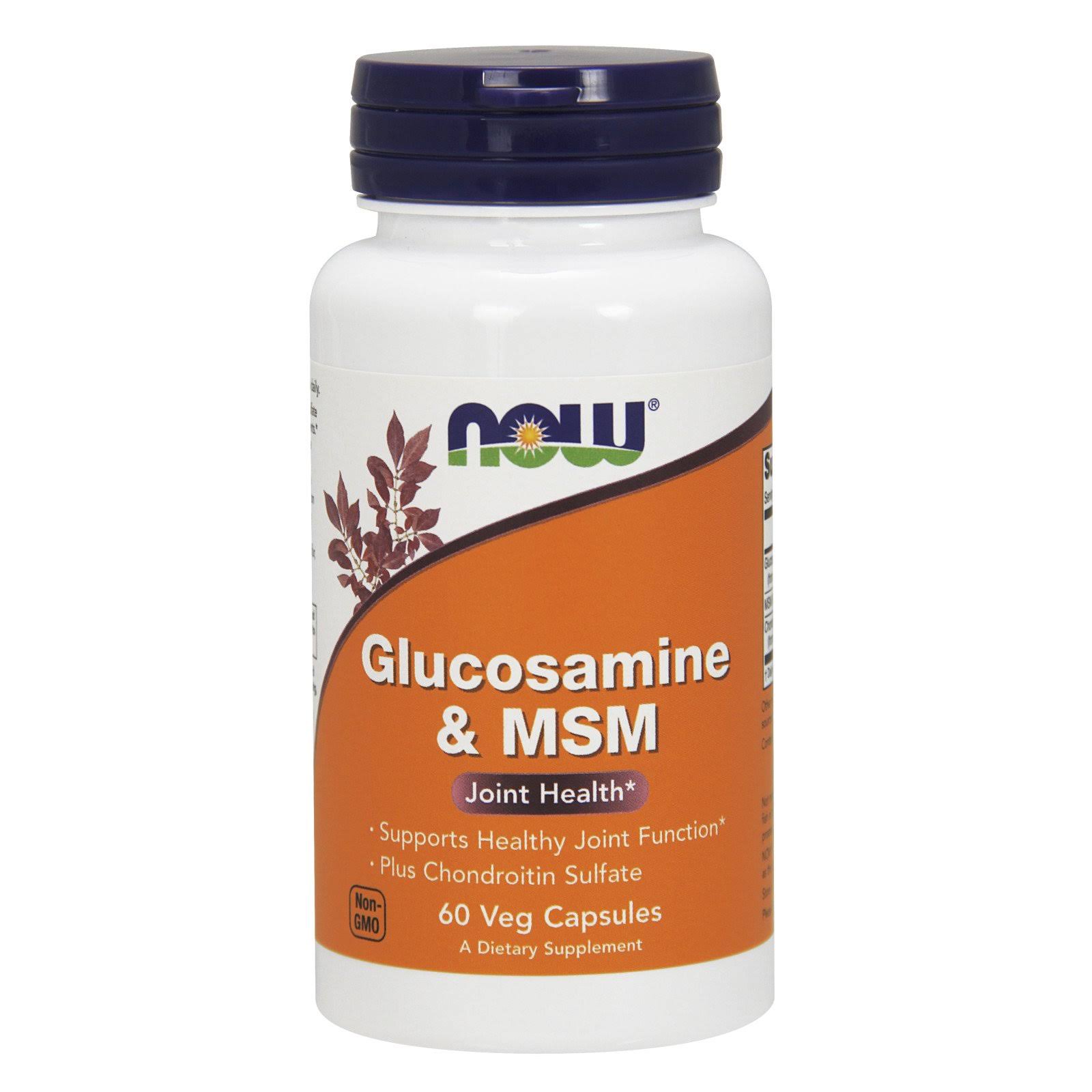 Nw Foods Glucosamine and MSM Joint Health - 60 Capsules