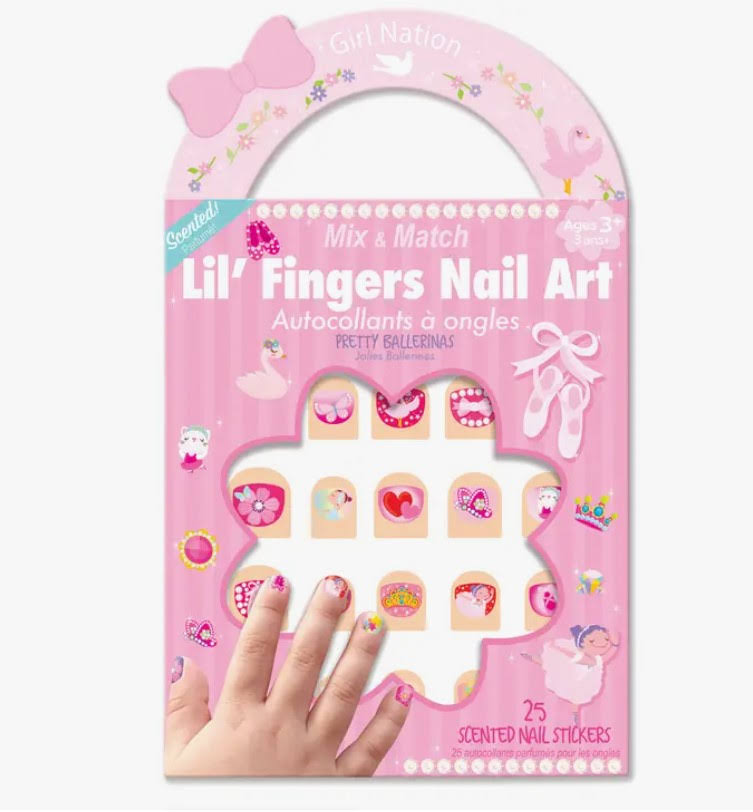 Girl Nation Lil' Fingers Nail Art