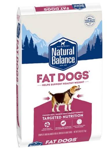 Natural Balance Fat Dogs Dry Dog Food - 28lb