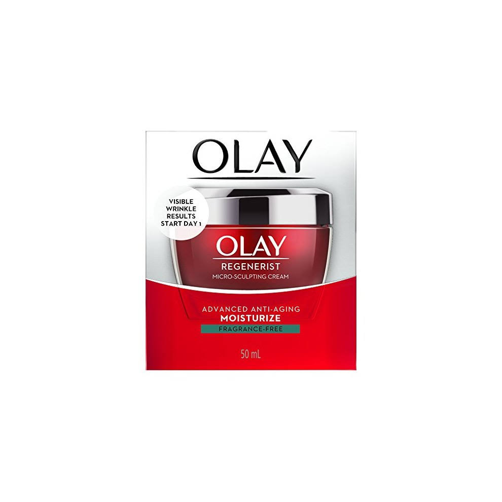 Olay Regenerist Advanced Anti-Aging Micro-Sculpting Cream - Fragrance Free, 50ml