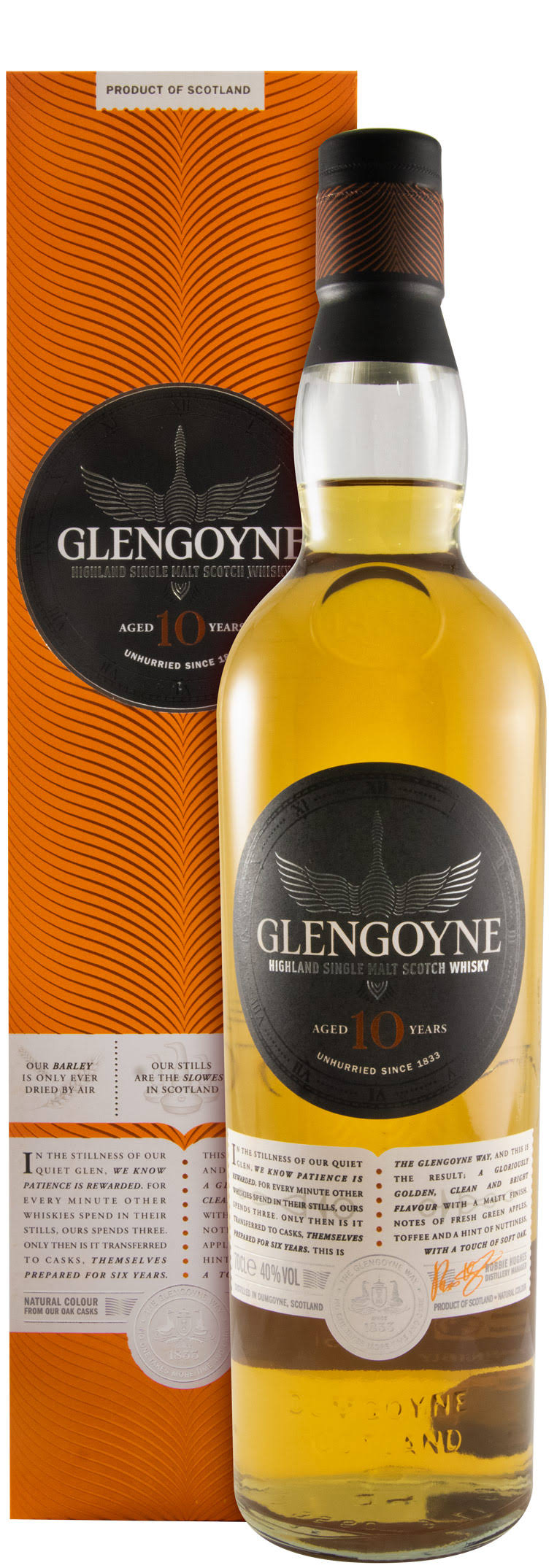 Glengoyne Highland Single Malt Scotch Whisky - 700ml