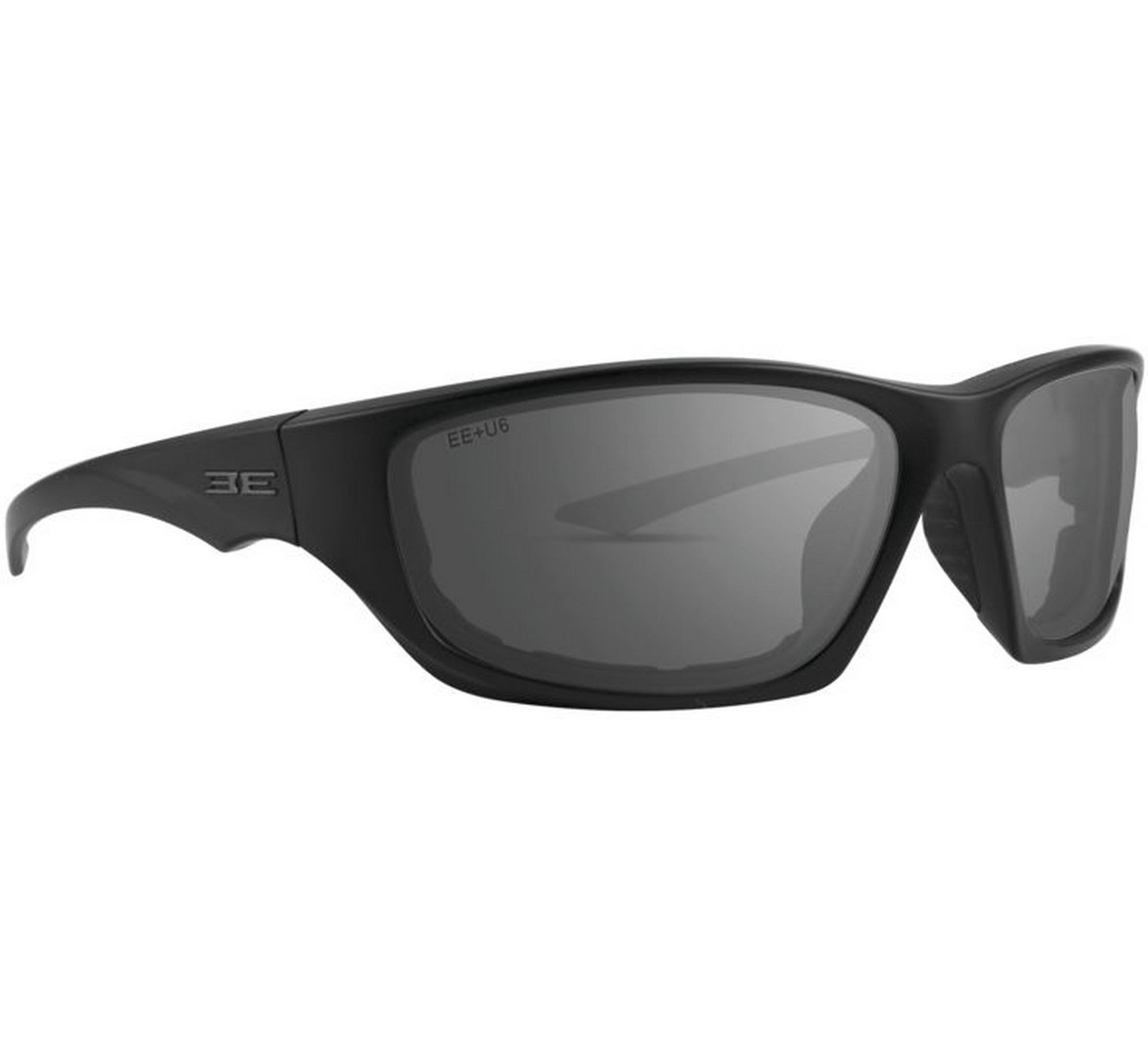 Epoch Eyewear Foam 3 Padded Motorcycle Black Frames Sunglasses ANSI Z87.1+