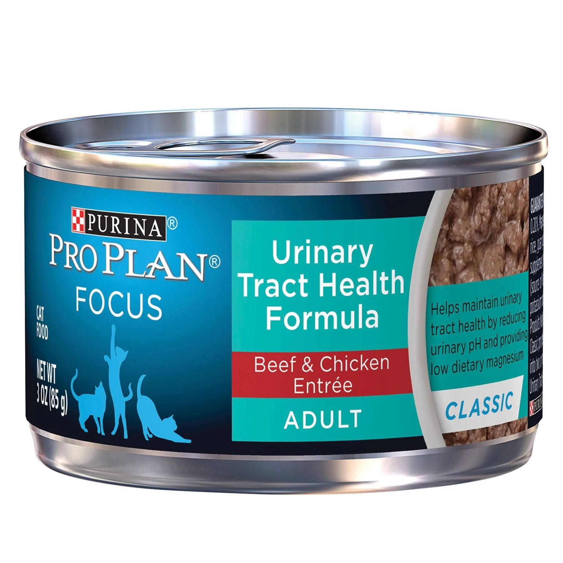 Purina Focus Adult Urinary Tract Health Formula - Beef and Chicken Entrée, 5oz