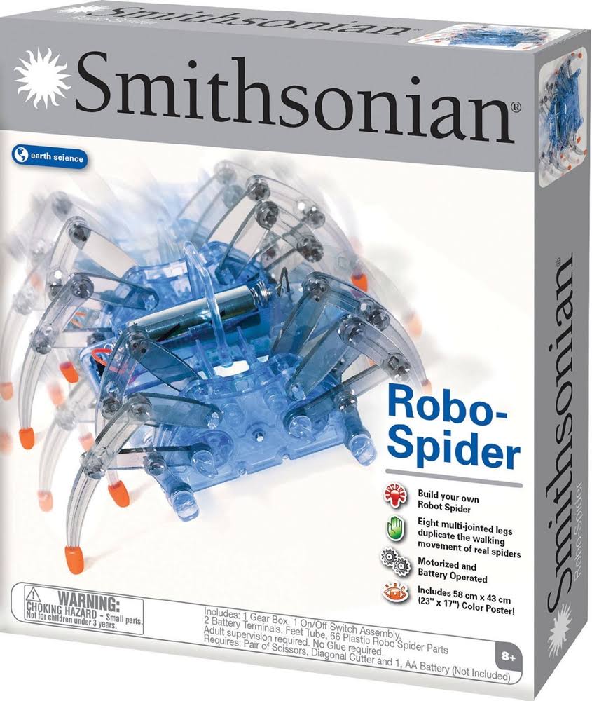Smithsonian Science Activities Robo Spider Kit