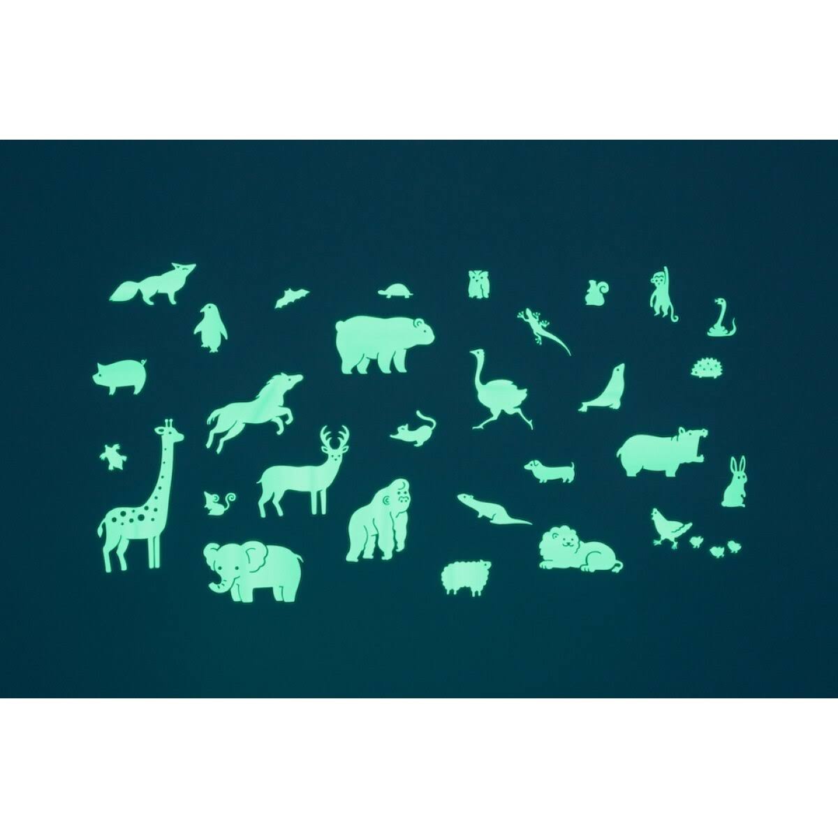 Gloplay Animal Glow in The Dark Wall Stickers
