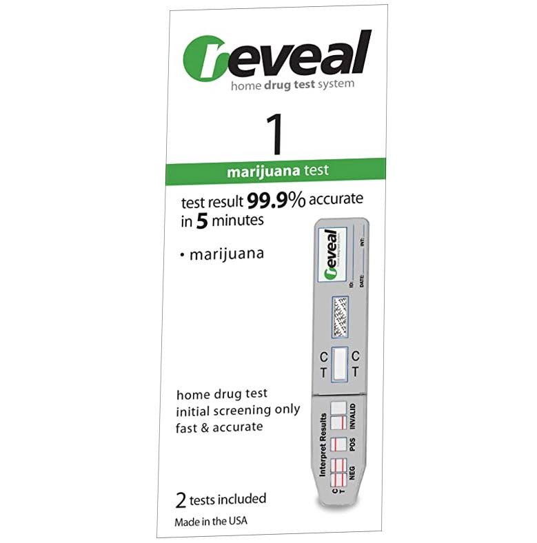 REVEAL HomeChek Marijuana At Home Drug Test Kit