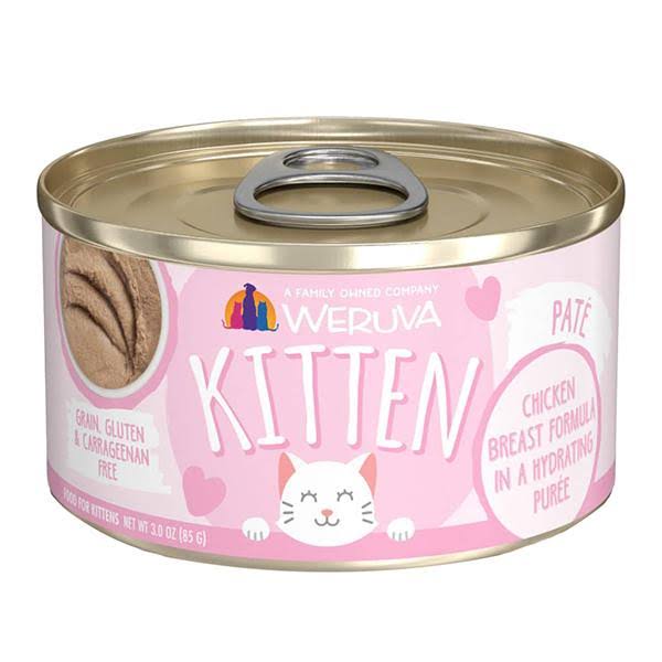 Weruva Chicken Breast Formula Puree Grain-Free Wet Canned Kitten Food